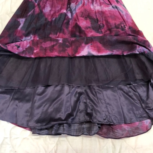 Neiman Marcus Lela Rose Water Color Dress - Picture 5 of 8